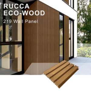 wpc wall panel cheap price 3d Embossing Wall Cladding 219x26mm wpc wall panel