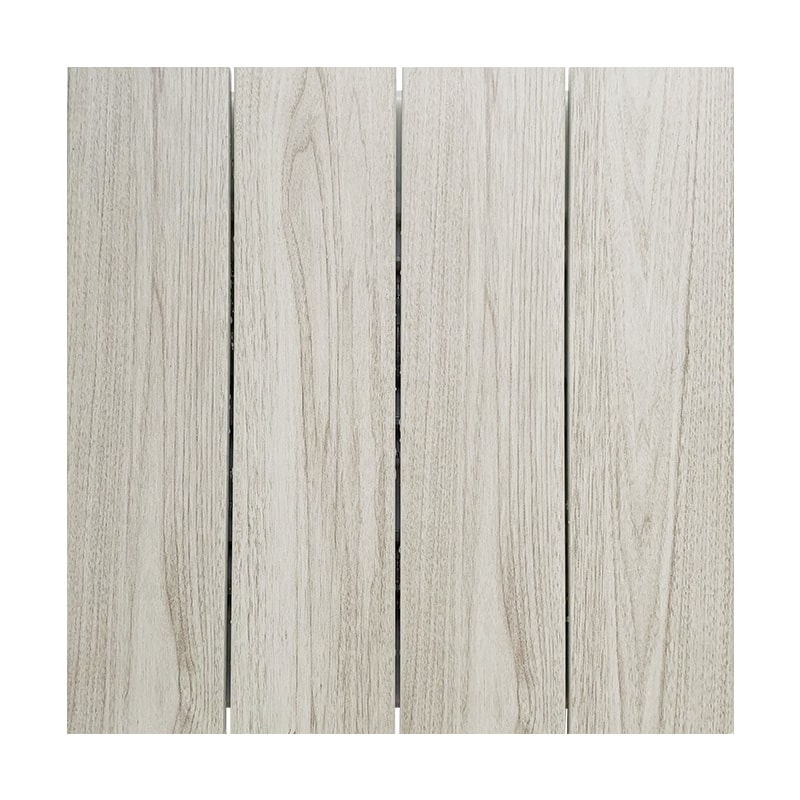 Eco-friendly Composite Wood FloorInterlocking Decking Tiles with Plastic BaseOutdoor Floor Tiles