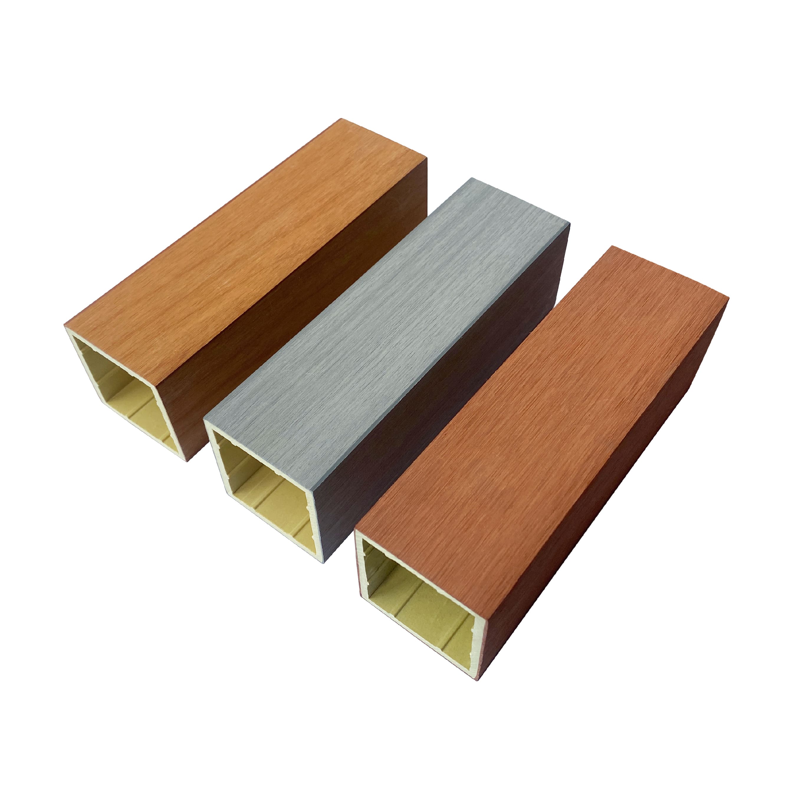 Foshan WPC Wood Composite Timber , wood decoration cheap building materials decor
